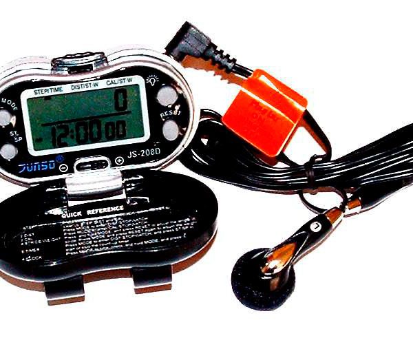 PODÓMETRO CON RADIO JS-208D