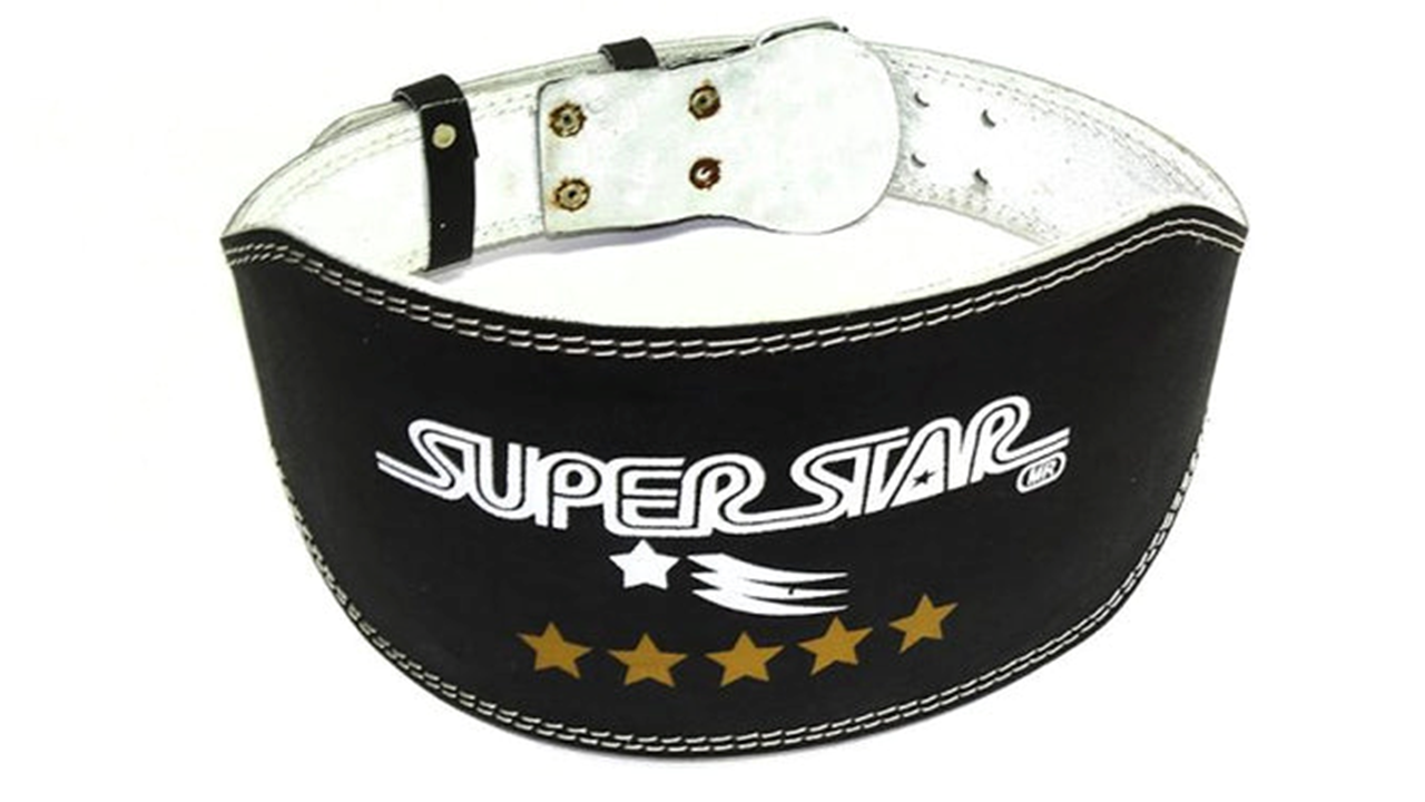 CINTURÓN DE PESAS CUERO SUPER STAR
