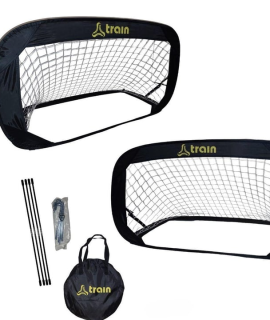 PAR DE ARCOS FUTBOL POP-UP TRAIN