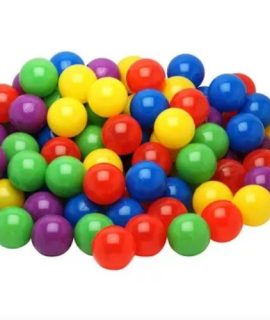 SET 100 PELOTAS PLÁSTICAS 6.5CM