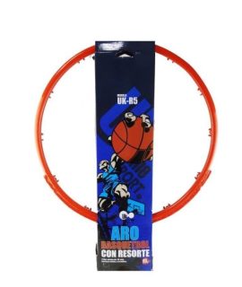 ARO BASQUETBALL SOLIDO CON RESORTE