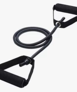 BANDA ELASTICA CON MANILLA 12MM NEGRA