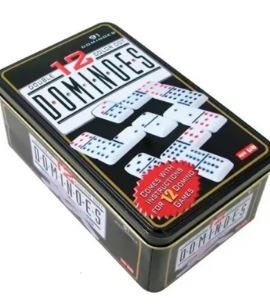 DOMINO 12 CAJA METAL