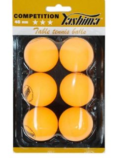 SET PELOTAS DE PING PONG YASHIMA 3 ESTRELLAS